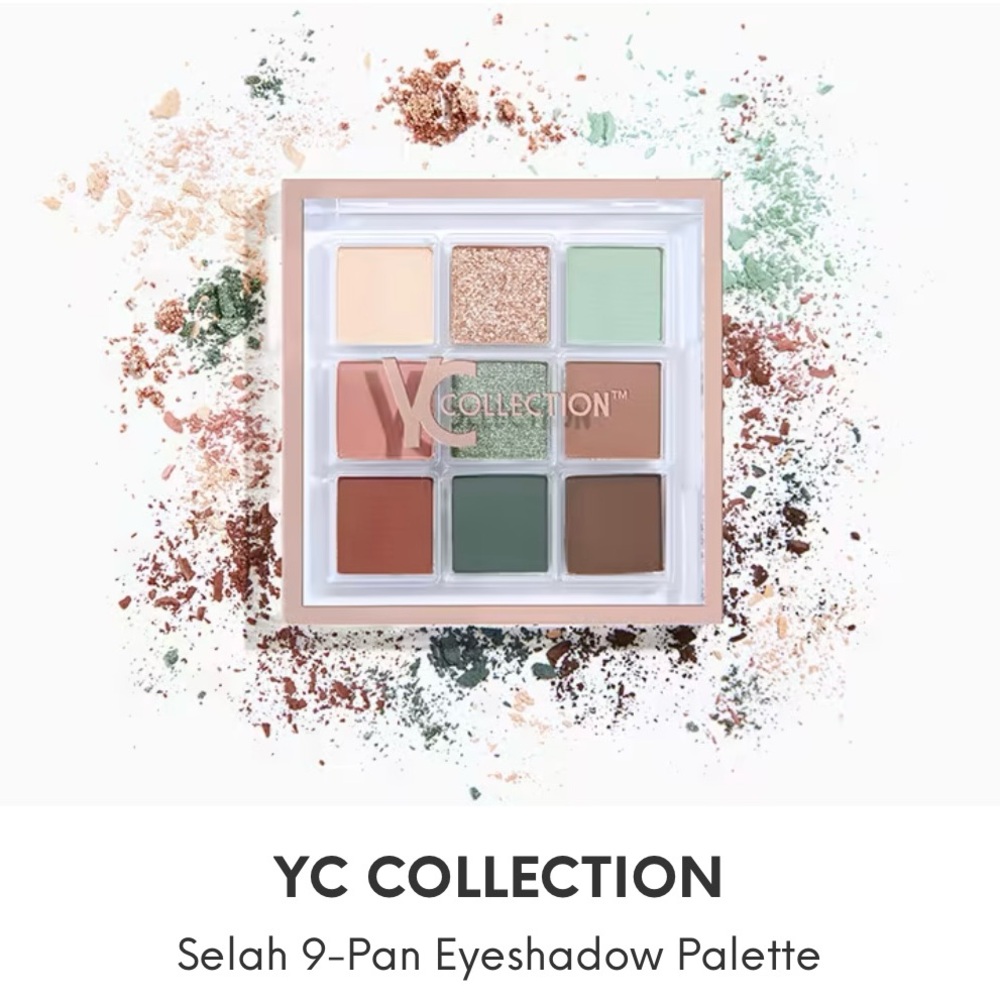 YC collection selah 9 pan eyeshadow palette
